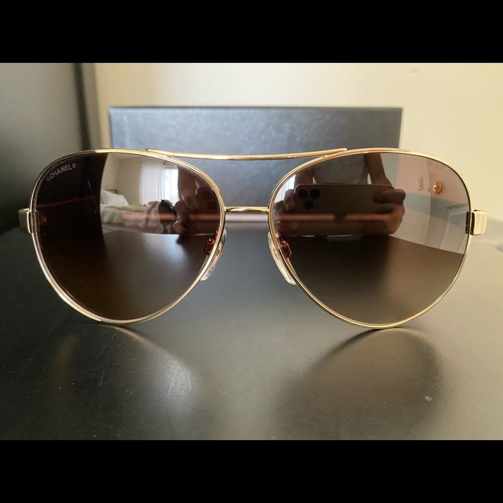 Chanel Aviator Sunglasses